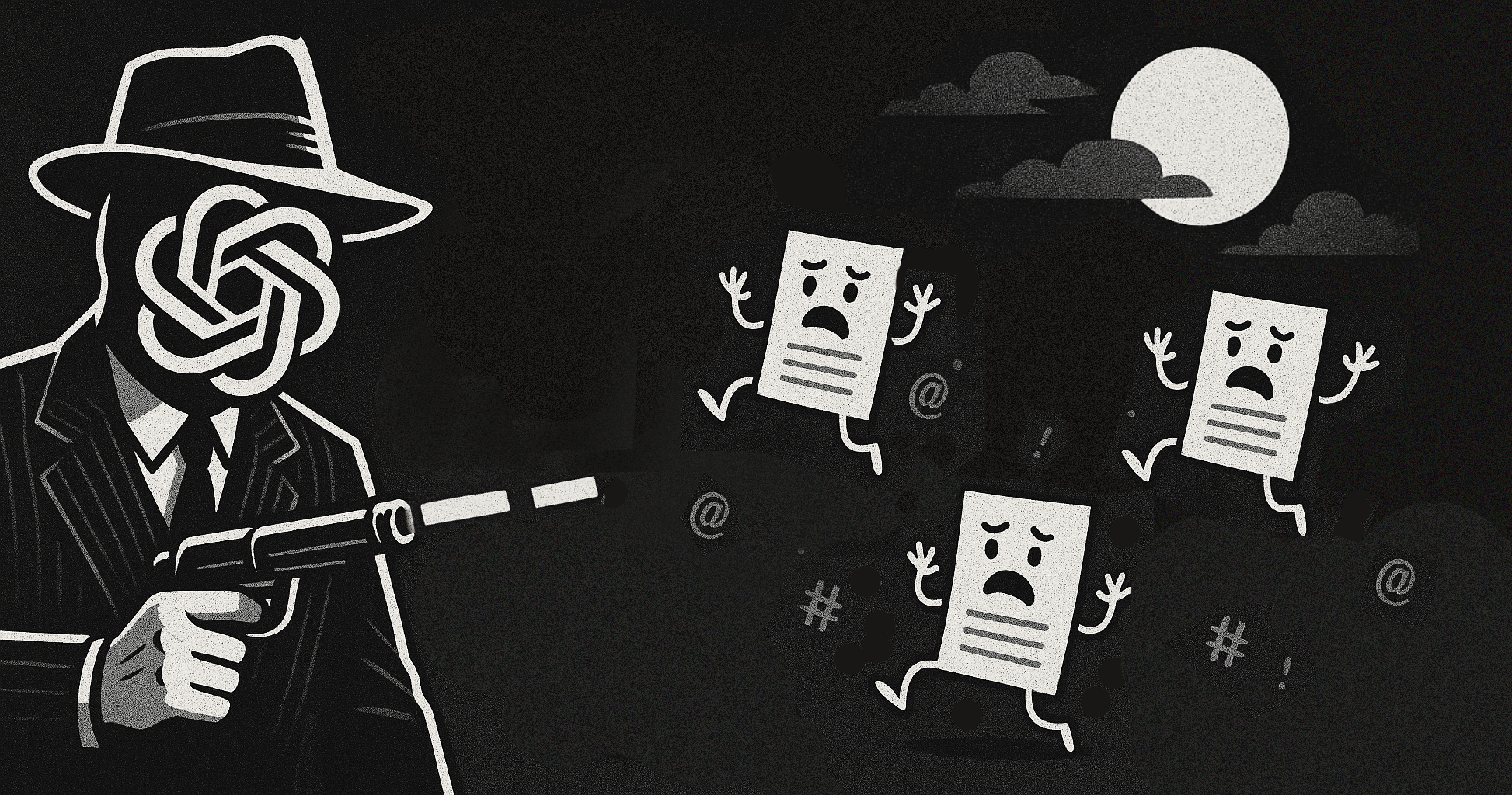 ChatGPT shooting up documents with em-dashes